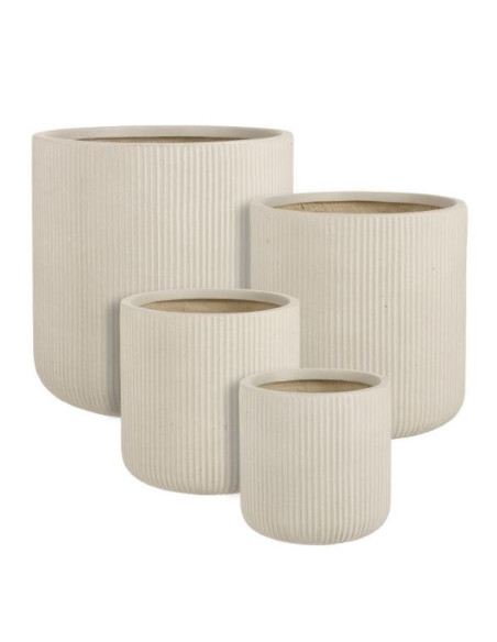 Cvetlični lonec Nuovo bež, L